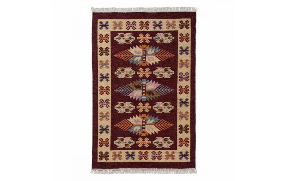 TULUM Teppich, 9910, red