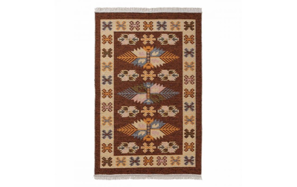 TULUM Teppich, 9910, orange